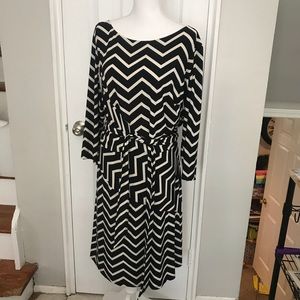 Ralph Lauren Chevron Dress